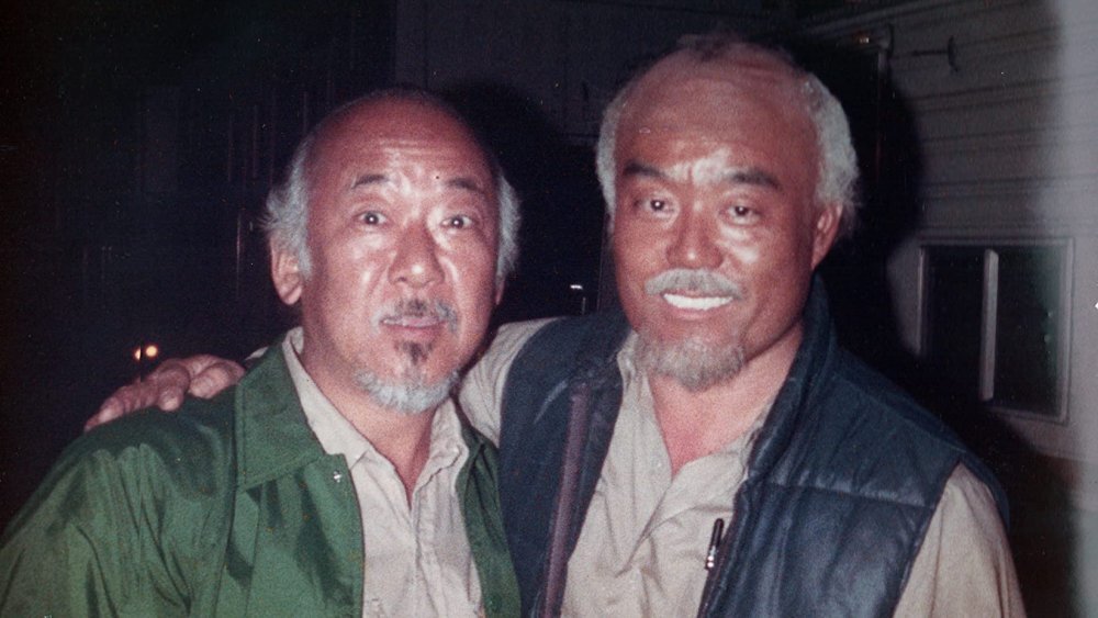 Sensei and Pat Morita